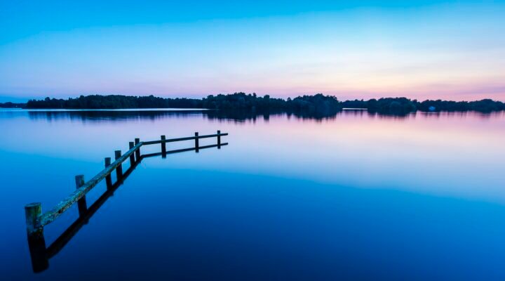 Blue Lagoon - Steiger in het Paterswoldse Meer bij Groningen