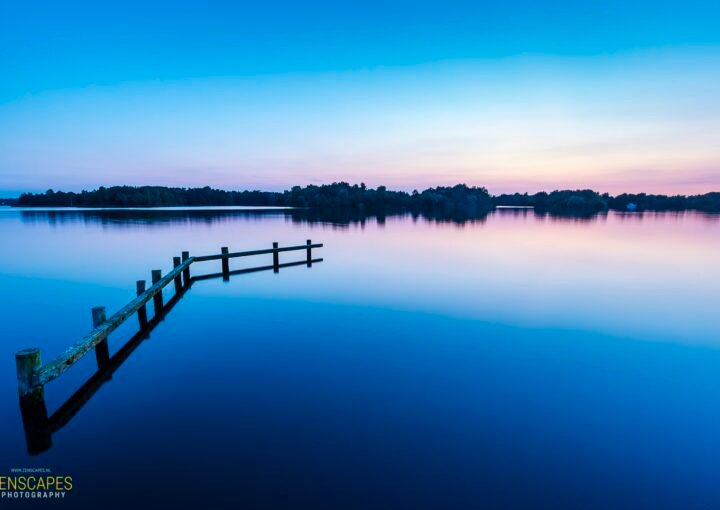 Blue Lagoon - Steiger in het Paterswoldse Meer bij Groningen