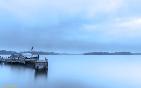 Haventje aan het Paterswoldse Meer bij Kaap Hoorn