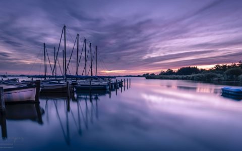 Zonsopkomst Leekstermeer