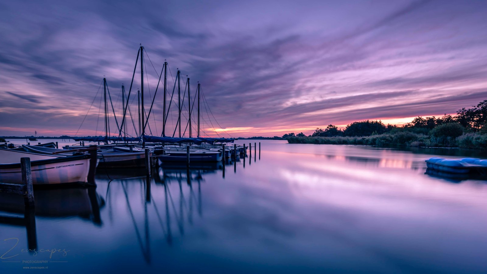 Zonsopkomst Leekstermeer